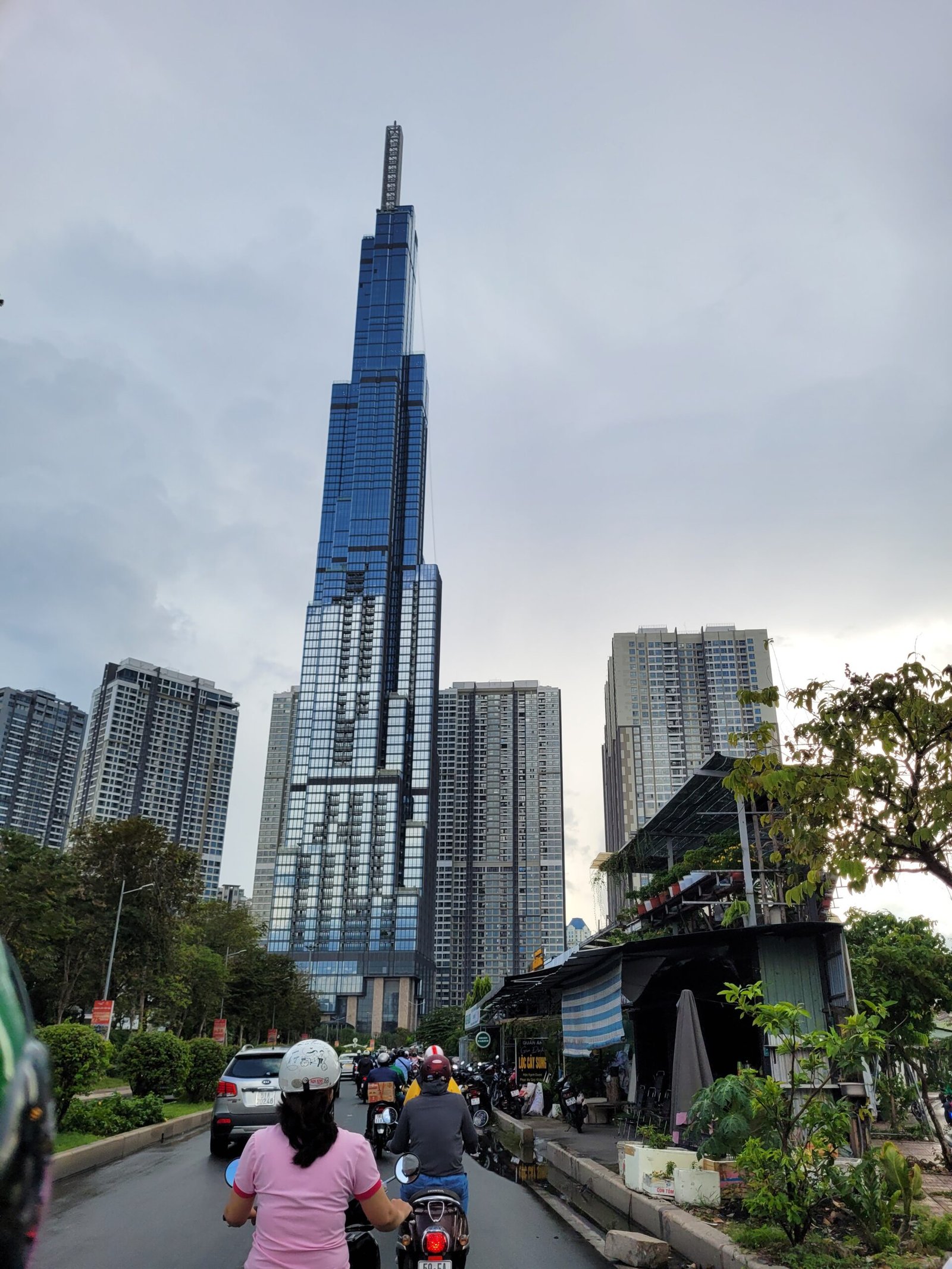 Vietnam Bitexco Financial Tower Saigon rooftop coffee Vietnam