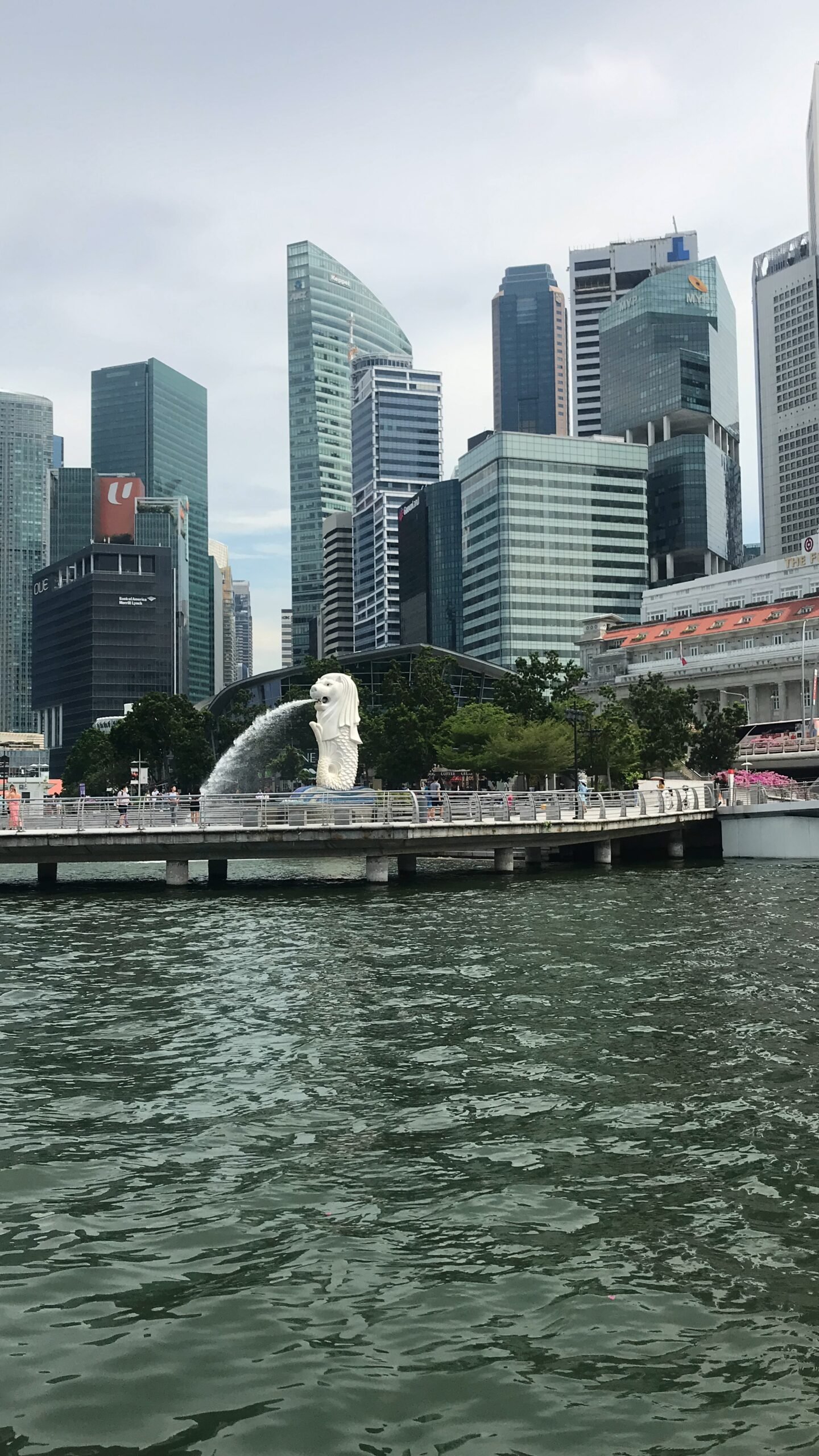 Merlion Park Singapore budget travel India