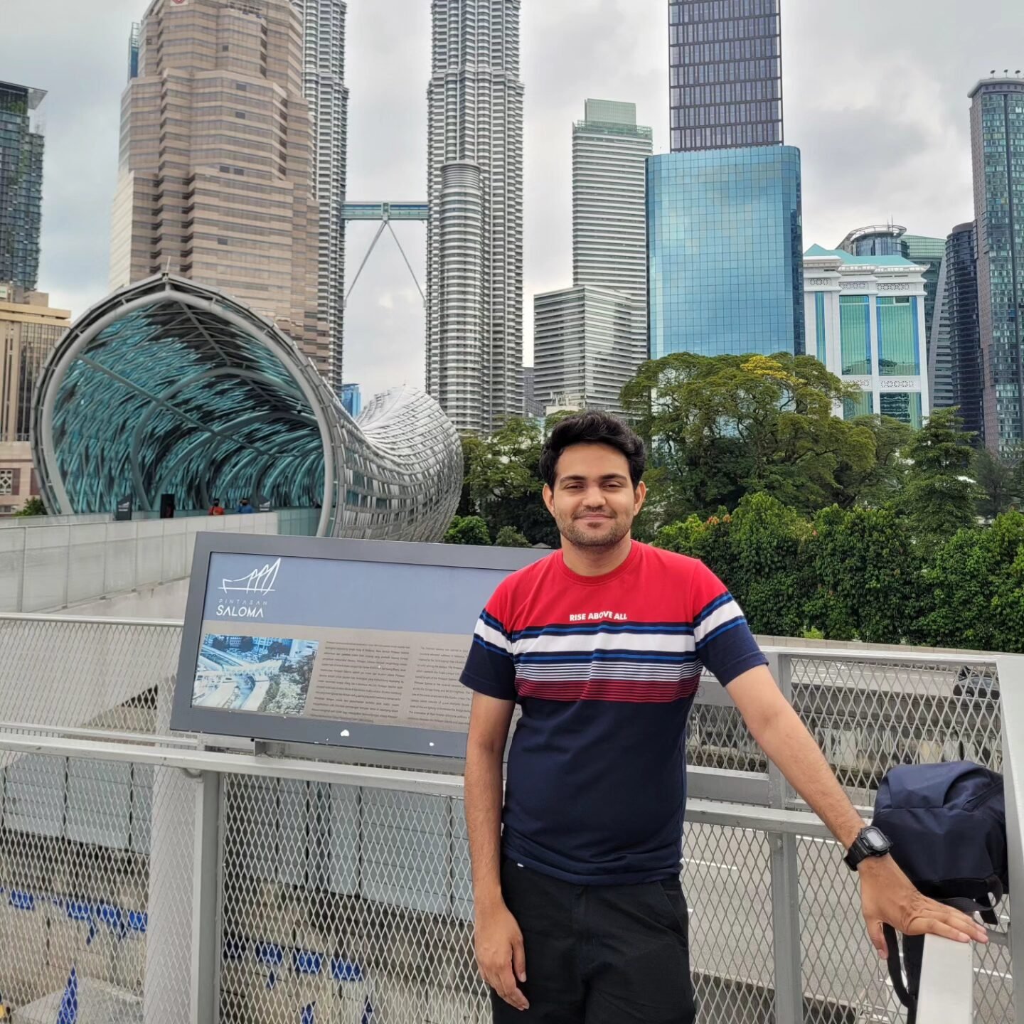 Salman Najeeb backpacking night travel budget India